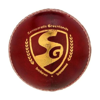 SG Club™ Red Cricket Leather Ball