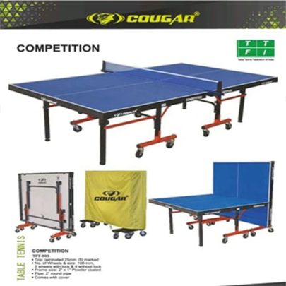 COUGAR COMPETITION TABLE TENNIS TABLE – 25MM