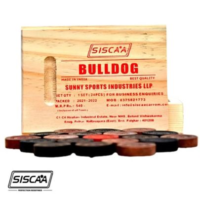 BULLDOG CARROM COINS