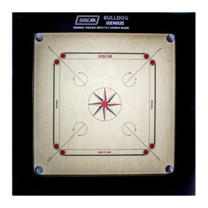 BULLDOG GENIUS CARROM BOARD FRAME SIZE (4X2)