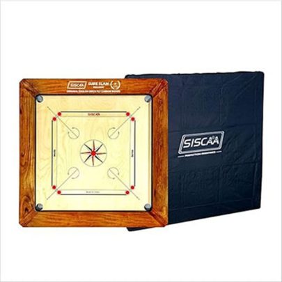 Bulldog Sure Slam Natural Carrom Board Frame Size (4X2)