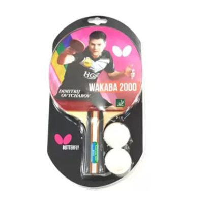 Butterfly Wakaba 2000 Table Tennis Racquet (Pack of: 1, 90 g)