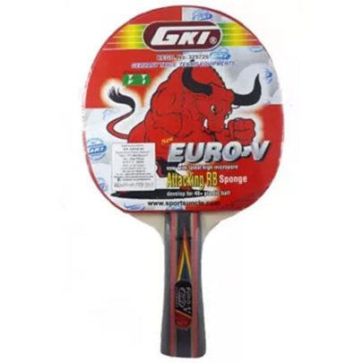 GKI Euro Star Beige Table Tennis Racquet (Pack of: 1, 79 g)