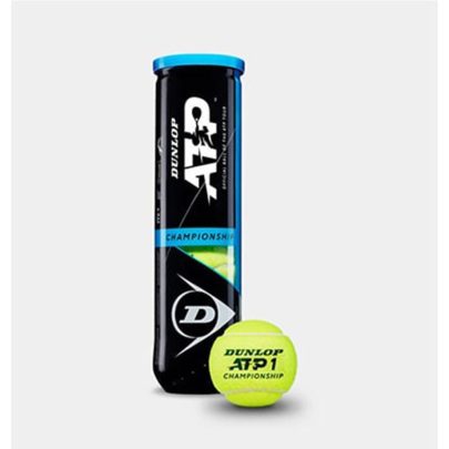 DUNLOP ATP CHAMPIONSHIP TENNIS BALLS CAN (3 BALLS)