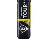 DUNLOP TOUR BRILLIANCE TENNIS BALL CAN (3 BALLS)