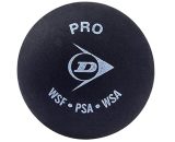 DUNLOP Pro 1 Dot Squash Ball (Pack of 1, White Yellow)