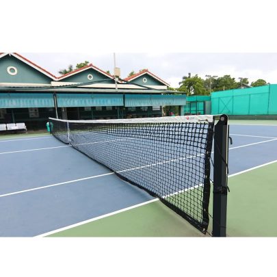 Garware Professional Tournament Tennis Net for Indoor and Outdoor HDPE (42 ft. X 3.5 ft.) (Black)