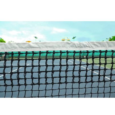 Garware Professional Tournament Tennis Net for Indoor and Outdoor HDPE (42 ft. X 3.5 ft.) (Black)